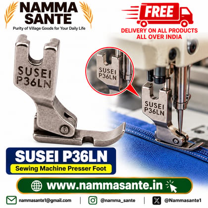 SUSEI P36LN Sewing Machine Pressure Foot