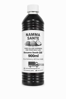 Sesame Seeds Oil, Til Oil, Gingelly Oil, Nallennai, Ellu Ennai 900ml