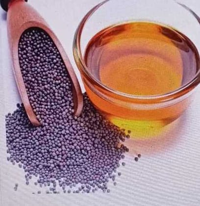 Rai Oil, Mustard Oil, Sarson Tel, Kachi Ghani Mustard Oil, Pure Mustard Cooking Oil 230gm