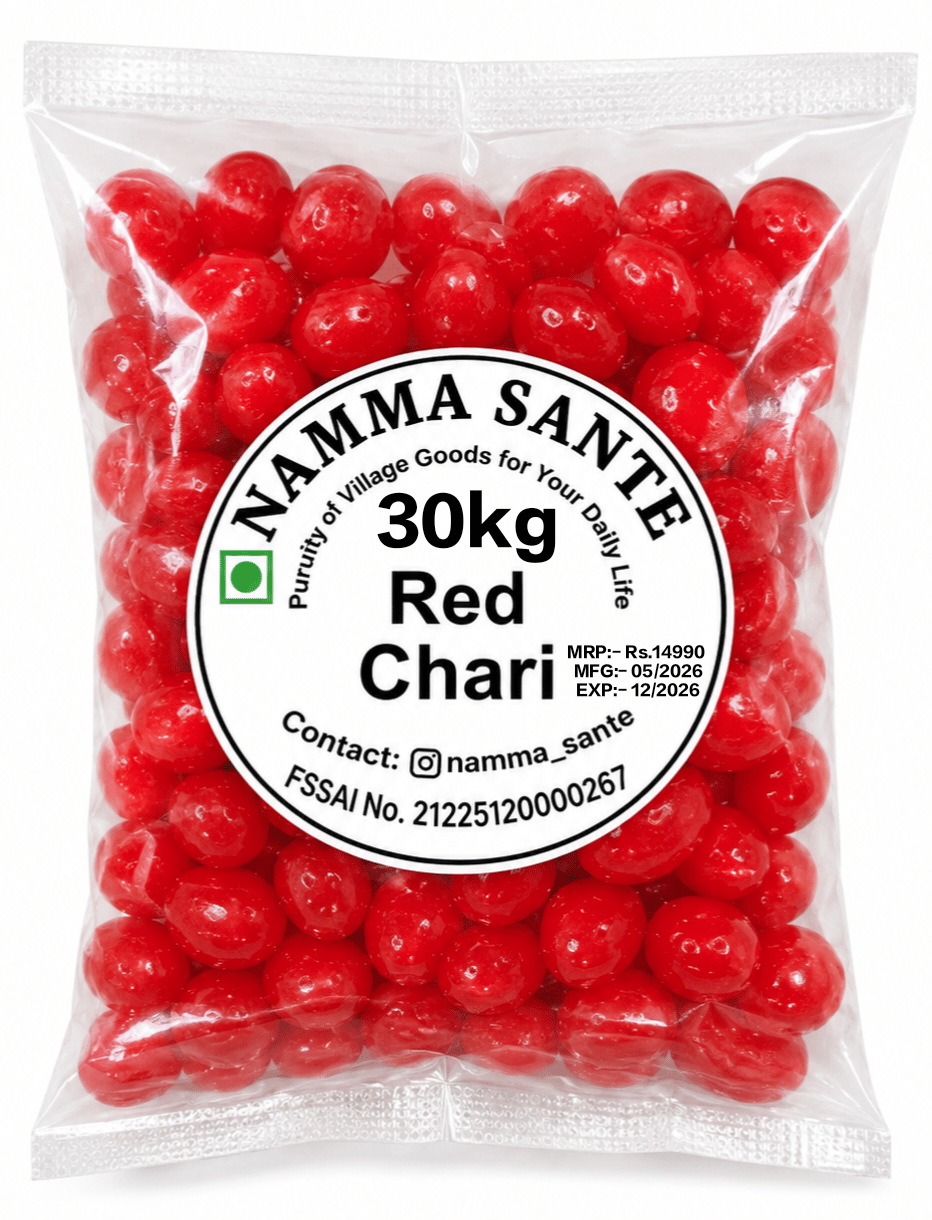 Red Chari, Preserved Karonda, Sweet Karonda, Cherry Chari, Candied Karonda 30kg