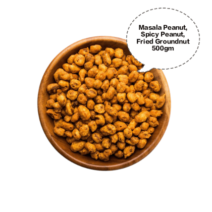 Masala Peanut, Spicy Peanut, Fried Groundnut, Coated Peanut, Masala Shenga 500gm