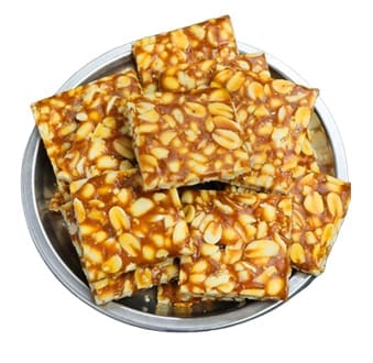 Peanut Chikki, Moongfali Gur Patti, Groundnut Brittle, Shengdana Chikki, Gur Badam Bar 5kg