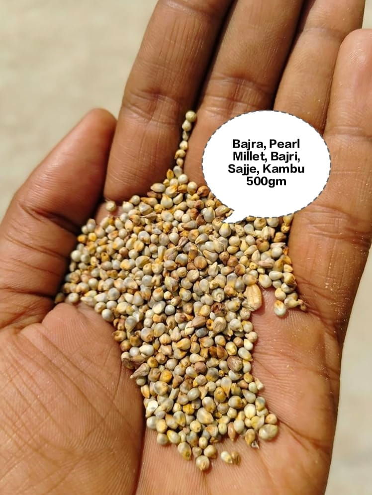 Bajra, Pearl Millet, Bajri, Sajje, Kambu 500gm