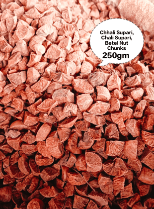 Chhali Supari, Chali Supari, Betel Nut Chunks, Cut Supari, Areca Nut Pieces 250gm Chhali Supari, Chali Supari, Betel Nut Chunks, Cut Supari, Areca Nut Pieces 250gm