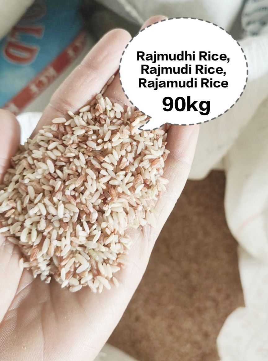 Rajmudhi Rice, Rajmudi Rice, Rajamudi Rice, Traditional Red Rice, Heritage Rice 90kg