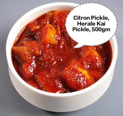 Citron Pickle, Herale Kai Pickle, Narthangai Pickle, Bitter Lemon Pickle, Narangi Achaar 500gm Citron Pickle, Herale Kai Pickle, Narthangai Pickle, Bitter Lemon Pickle, Narangi Achaar 500gm